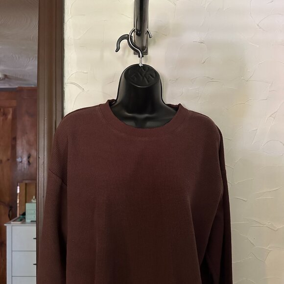 Comfrt Waffle Lounge Hoodie and Sweatpant Set in Cocoa - Medium (NWT) - Picture 6 of 7